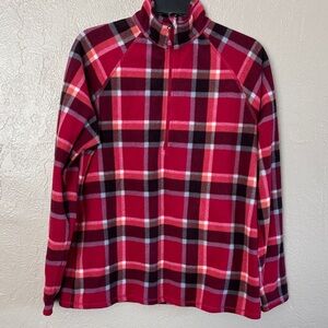 Eddie Bauer Women’s Fleece Pull Over 1/4 Zip Large